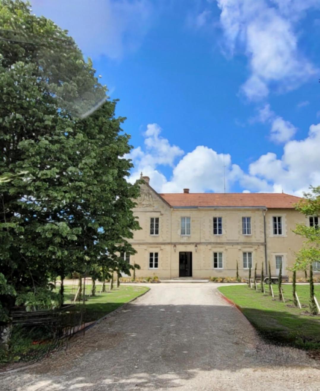 Chateau Bernon Maison D Hotes - Piscine Et Spa Queyrac Exterior foto